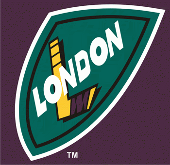 London Knights 1994-1996 Alternate Logo iron on heat transfer
